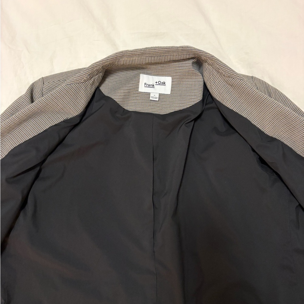 OAK Houndstooth Blazer with Black Lining - Picture 6 of 6